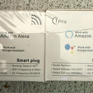 Smart Plug Compatible with Amazon Alexa and Google Assistant - White